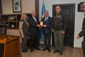 Antalya Orman Bölge Müdürü makamında ziyaret edildi