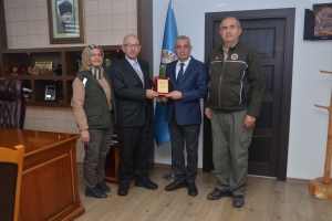 Antalya Orman Bölge Müdürü makamında ziyaret edildi